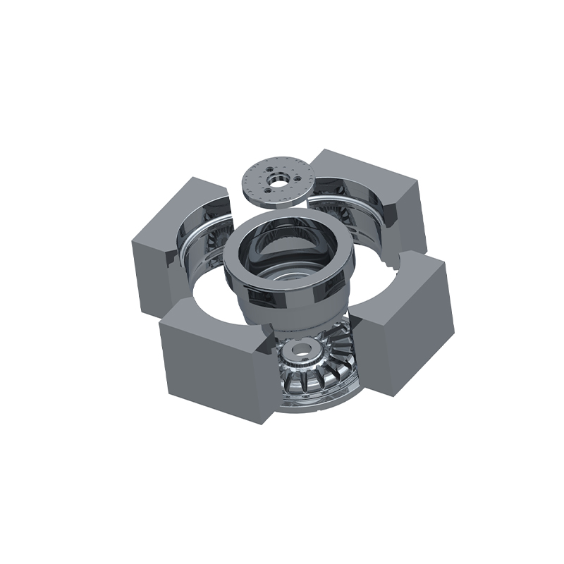 Dołączona forma do piasty koła, chłodzona wodą, niskociśnieniowa